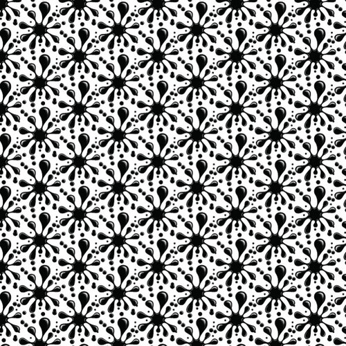 Ink splash seamless pattern