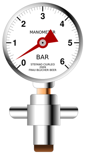 Homebrewing manometru