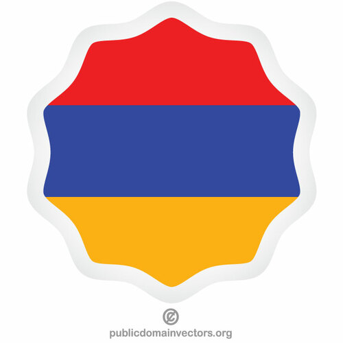 Símbolo de la bandera armenia