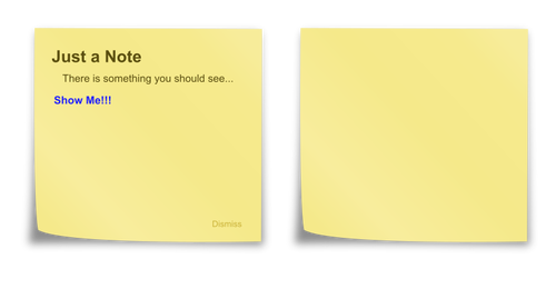Illustration of post it notes