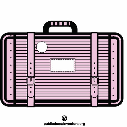 ピンクのスーツケース