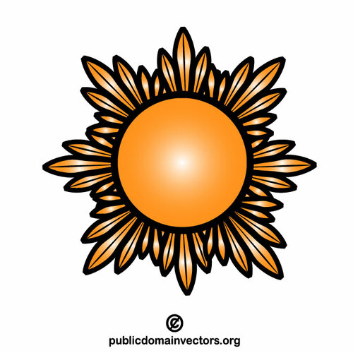 Graphiques d’images clipart Sun