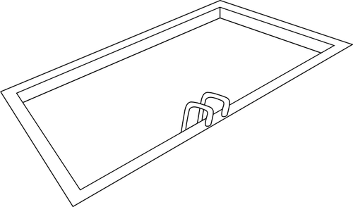 Svømmebasseng vector illustrasjon