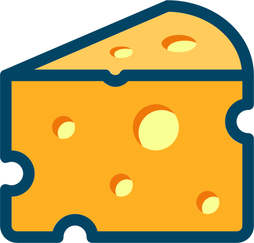 صورة متجه الجبن السويسري
