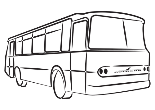 Desenho de ônibus