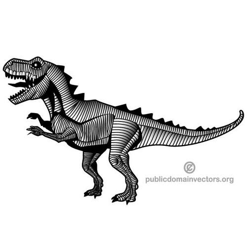 Dinozaur potwór clipart