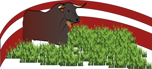 矢量图形的牛吃草