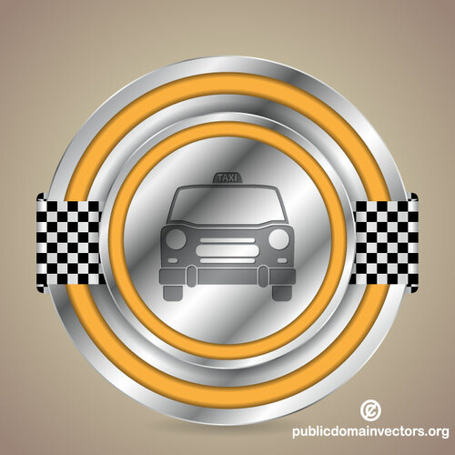 Taxi symbol ClipArt