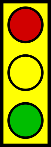 Vektor-Bild des kleinen Stop-Licht-symbol