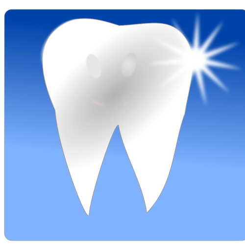 Teeth whitening-Vektor-Bild