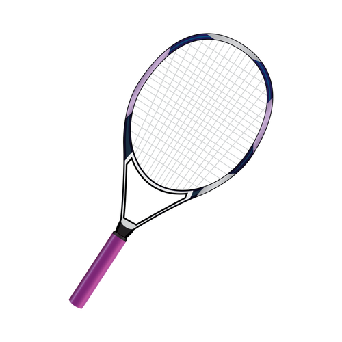 Tenis rachetă vector imagine