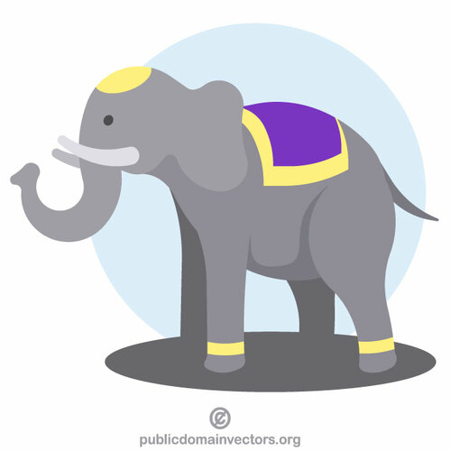 Thailändsk elefant ClipArt