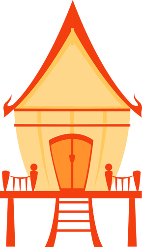 Traditionelle Thai-Haus
