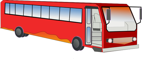 Buss vektor ClipArt