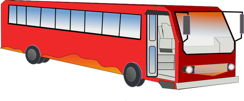 Bus vector clip art