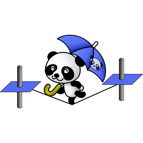 Panda su un