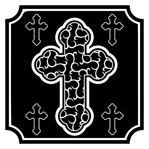 Христианский крест векторные иллюстрации