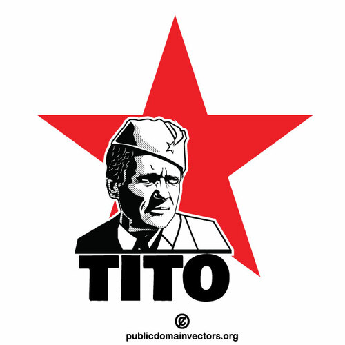 Tito jugoslavisk ledare