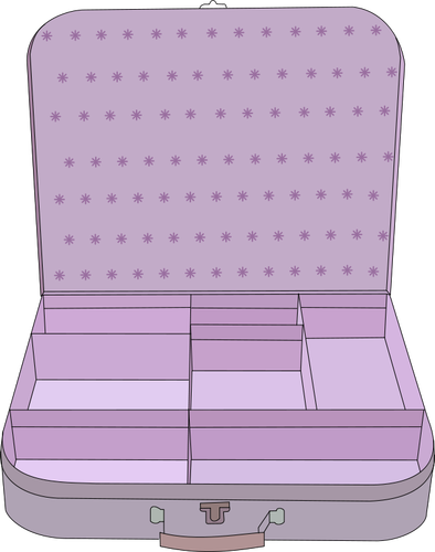 Koffer vectorafbeeldingen