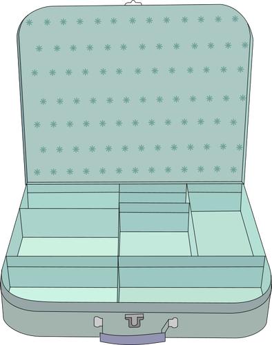 Suitcase vector illustration