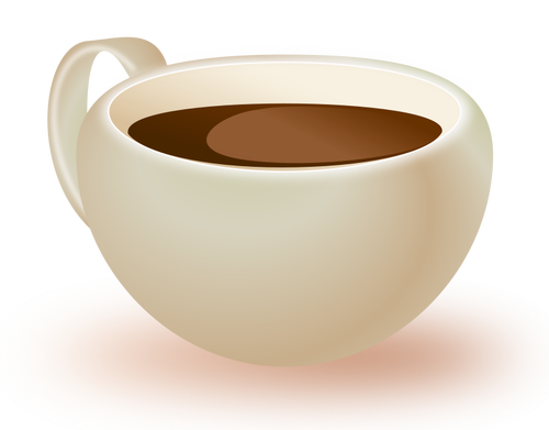 Cup of coffee vector