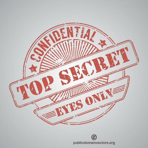 Top secret stempel