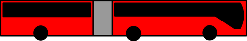 Rode bus afbeelding