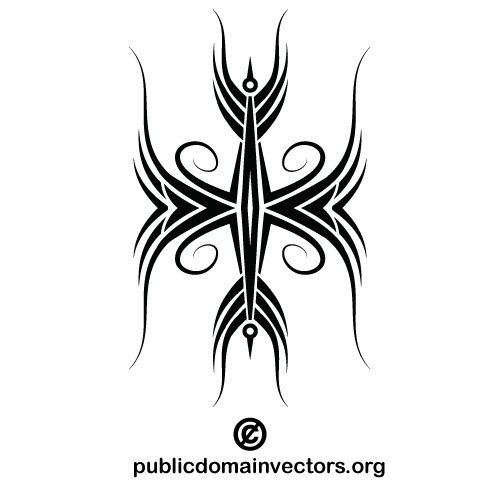 Tribal art vector format