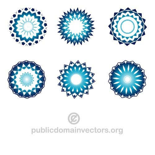 Elementos de design tribal vector pack