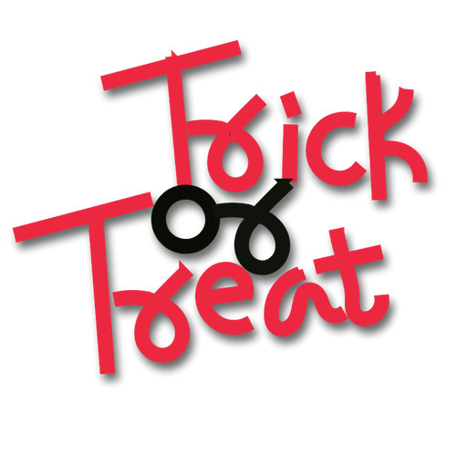 Trick or treat vector pictogram