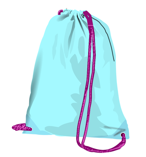 Vector image of sport bag