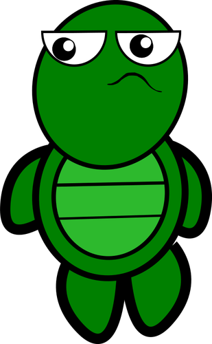 Grüne Schildkröte Illustration