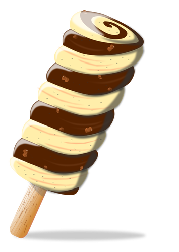 Trenzado helado vector de la imagen