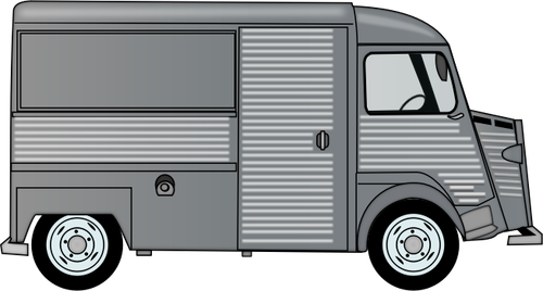 Dessin vectoriel de véhicule camionnette