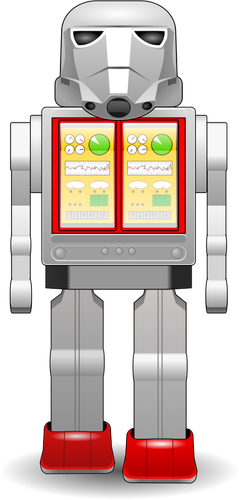 Startoy robot vector de la imagen