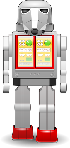 Startoy robot vektor gambar