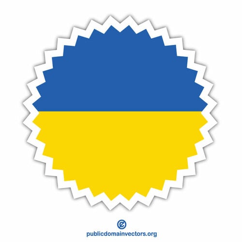 Ukrainas flagga