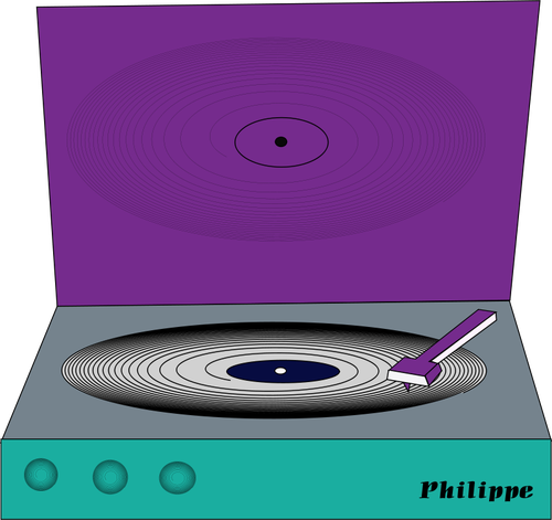 Simplu Philippe platan vector miniaturi