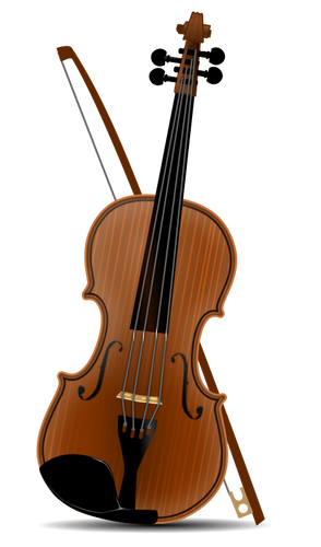 抽象小提琴