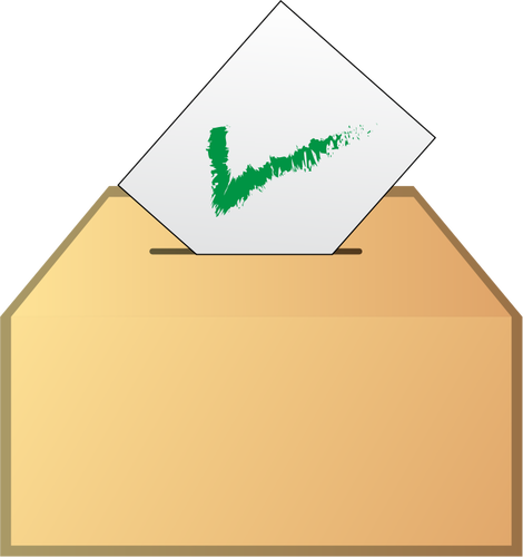 Abstimmung ja Symbol Vektor-Grafiken