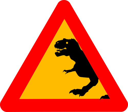 Varselsymbol Tyrannosaurus Rex