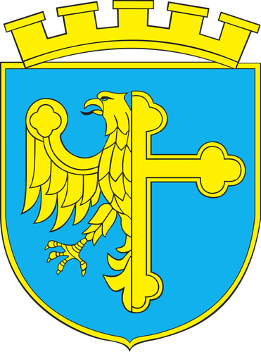 Vektor-ClipArts Wappen der Stadt Oppeln