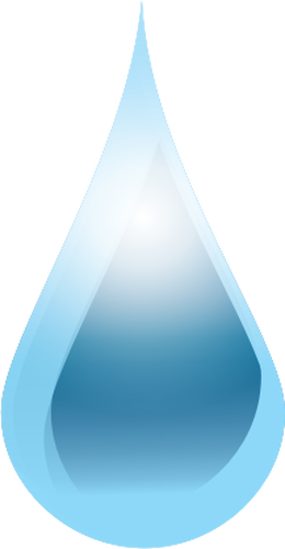 Desenho de gota de água