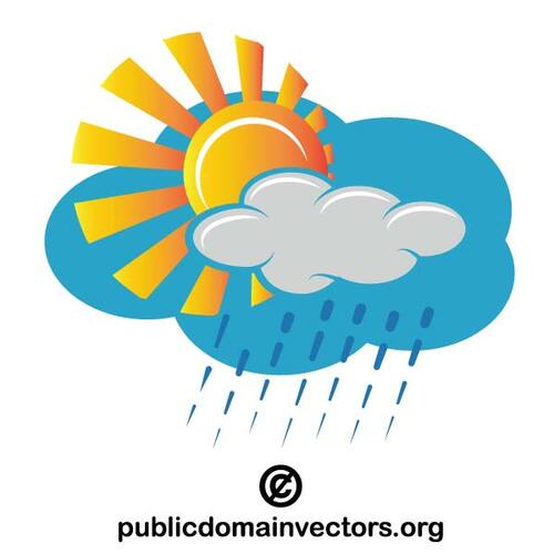 ClipArt vettoriali del simbolo meteo