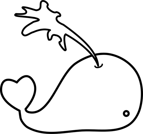 Ballena vector illustration