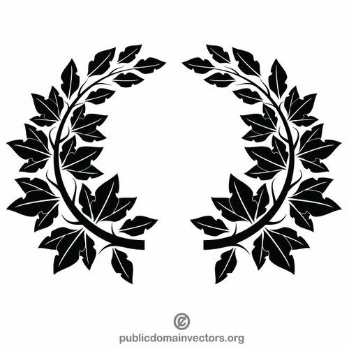 Monocromatica di clipart corona