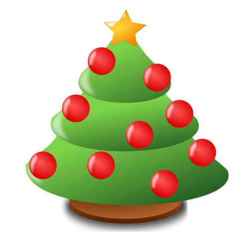 Navidad icono gráficos vectoriales