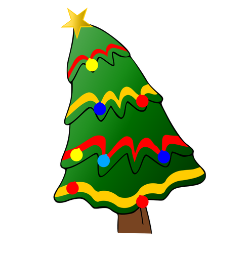 Albero di Natale illustrazione vettoriale