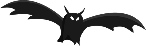 صورة ظلية ناقلات الرسومات من الخفافيش