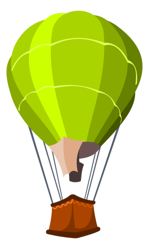 Air baloon vector image